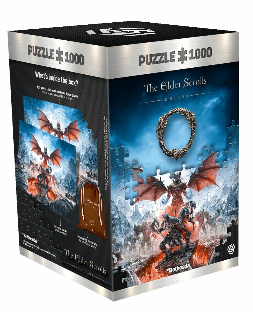 Puzzle GOOD LOOT Elder Scrolls: Vista of Greymoor puzzle 1000 elementów