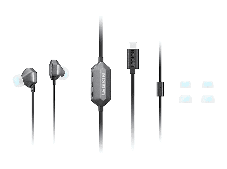 LENOVO Legion E510 7.1 RGB In-Ear-Kopfhörer, In-ear Gaming Headset Schwarz