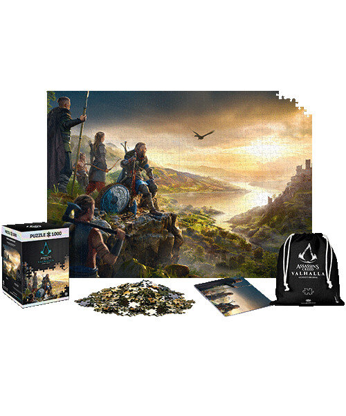 Puzzle GOOD LOOT Premium Assassin's Creed Valhalla: Vista of England (1000 elementów)