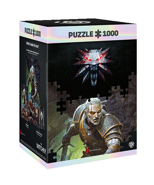 Puzzle GOOD LOOT Premium The Witcher (Wiedźmin): Dark World (1000 elementów)