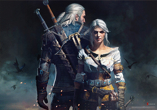 Puzzle GOOD LOOT Gaming The Witcher (Wiedźmin): Geralt & Ciri (1000 elementów)