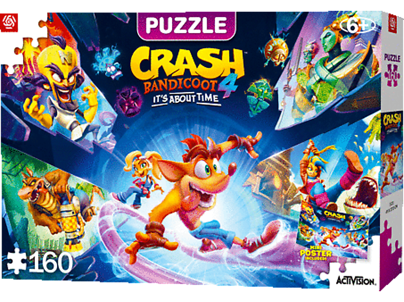 Фото - Аксесуар для приставки Crash Bandicoot GOOD LOOT Puzzle GOOD LOOT Kids Puzzle:  4: It's About Time 