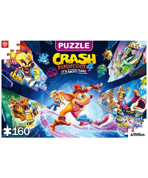Puzzle GOOD LOOT Kids Puzzle: Crash Bandicoot 4: It's About Time (160 elementów)