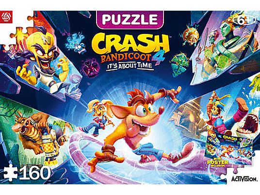 Puzzle GOOD LOOT Kids Puzzle: Crash Bandicoot 4: It's About Time (160 elementów)