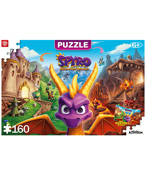 Puzzle GOOD LOOT Kids Puzzle: Spyro Reignited Trilogy Puzzle (160 elementów)