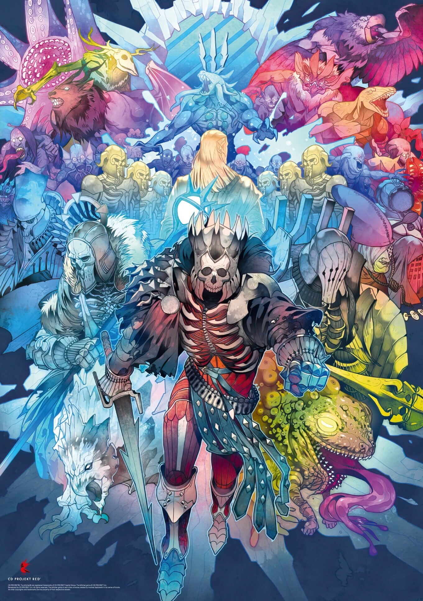 Puzzle GOOD LOOT Gaming: Wiedźmin Monster Faction (500 elementów)