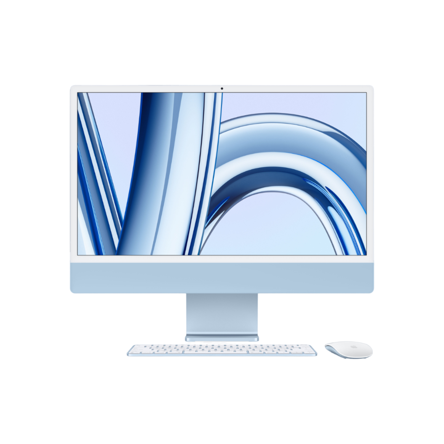 Apple Imac 24-inch Blauw (m3) - 8-core Cpu GPu 8gb 256gb