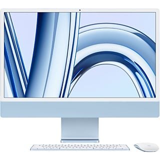 APPLE iMac 24-inch Blauw (M3) - 8-core CPU - 8-core GPU - 8GB - 256GB