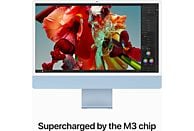 APPLE iMac 24-inch Blauw (M3) - 8-core CPU - 10-core GPU - 8GB - 512GB