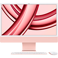 MediaMarkt APPLE iMac 24-inch Roze (M3) - 8-core CPU - 10-core GPU - 8GB - 512GB aanbieding