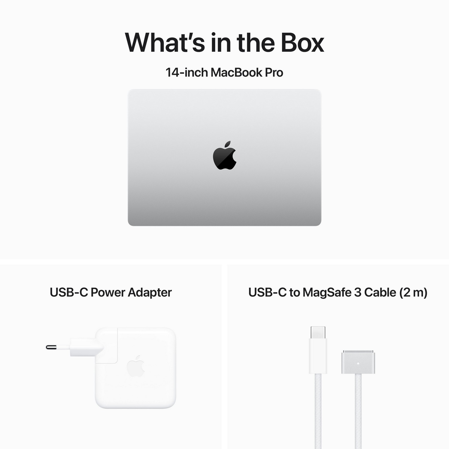 APPLE MacBook Pro 14" M3 Pro 512 GB Silver 2023 QWERTZU (MRX63SM/A)