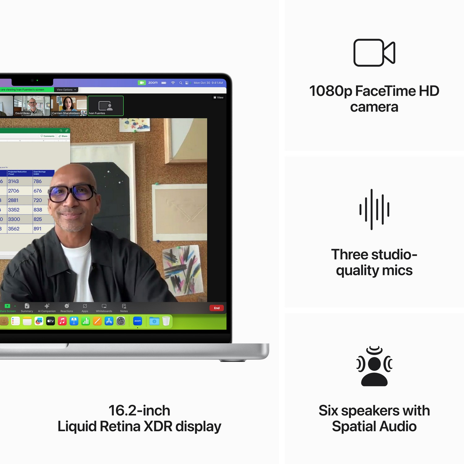 APPLE MacBook Pro 16" M3 Pro 512 GB Silver QWERTZU (MRW43SM/A)