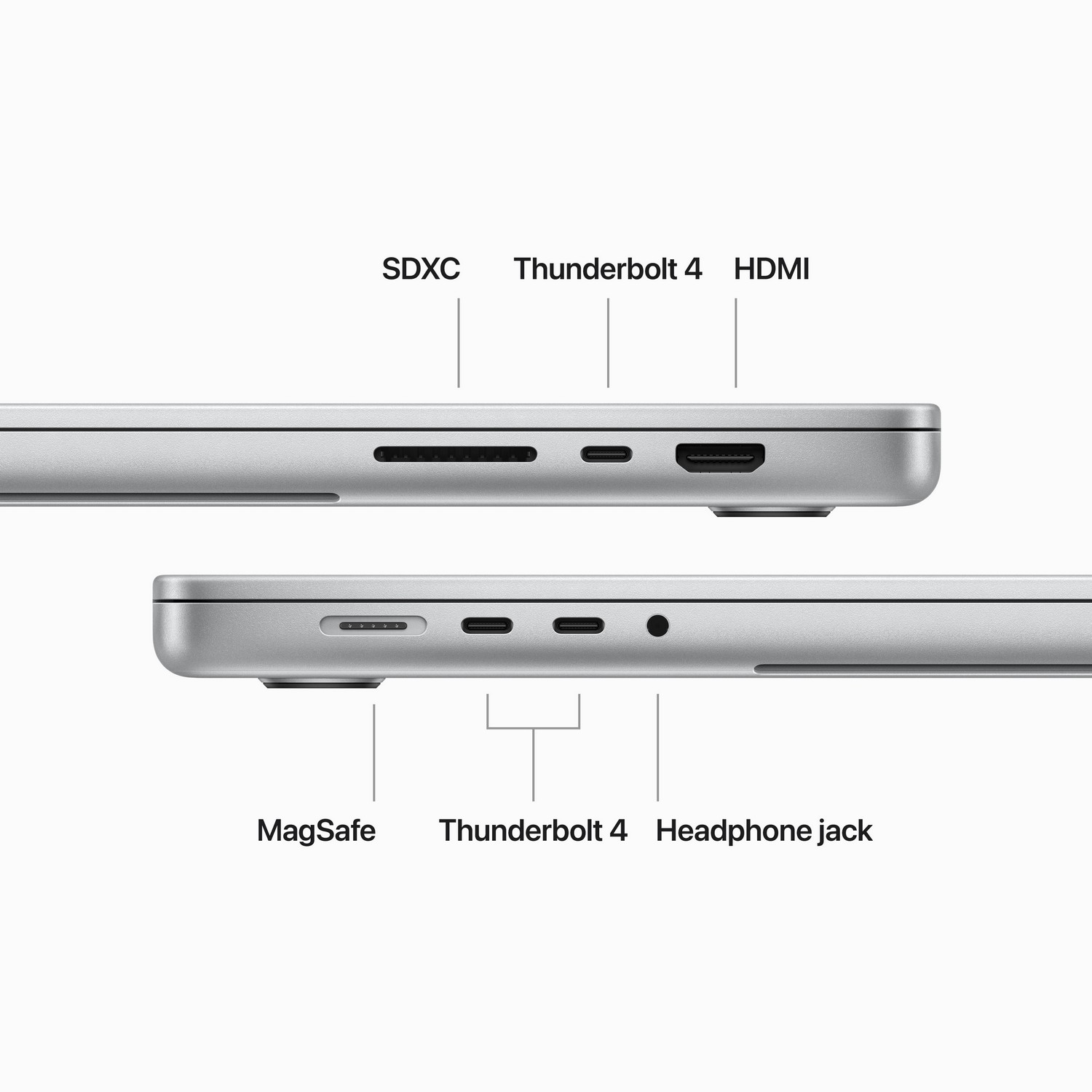 APPLE MacBook Pro 16" M3 Pro 512 GB Silver QWERTZU (MRW43SM/A)