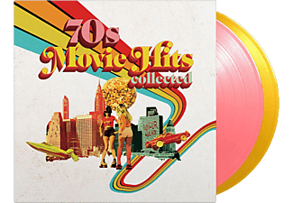 Különböző előadók - 70's Movie Hits Collected (Limited Pink & Yellow Vinyl) (Vinyl LP (nagylemez))
