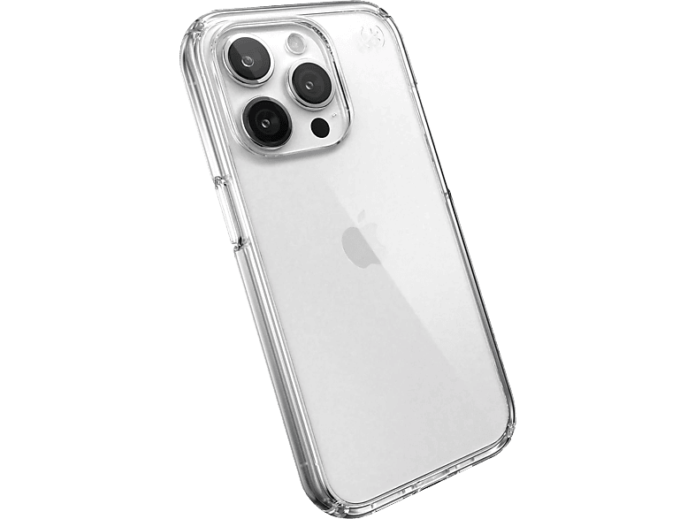 SPECK Presidio PERFECT CLEAR iPhone 15 Pro tok, körkörös védelemmel ellátott, áttetsző (150448-5085)