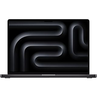 APPLE MacBook Max 16 Zoll (2023), M3 Max Chip 14-Core und 30-Core GPU, 36 GB RAM, 1 TB SSD, Space Schwarz