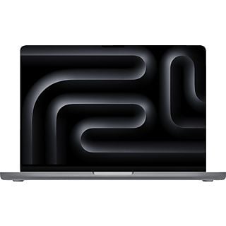 APPLE MacBook Pro 14 Zoll CTO (2023), M3 Chip 8-Core und 10-Core GPU, 24 GB RAM, 1 TB SSD, 70W Power Adapter, Space Grau