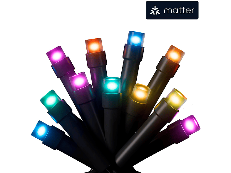 Thumbnail - NANOLEAF Holiday String Lights 20 m LED Lichterkette Multicolor, Warmweiß, Tageslichtweiß