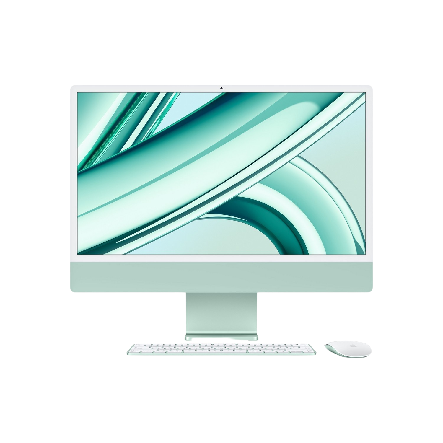 APPLE iMac 24" M3 512 GB Green 2023 QWERTY (MQRP3)