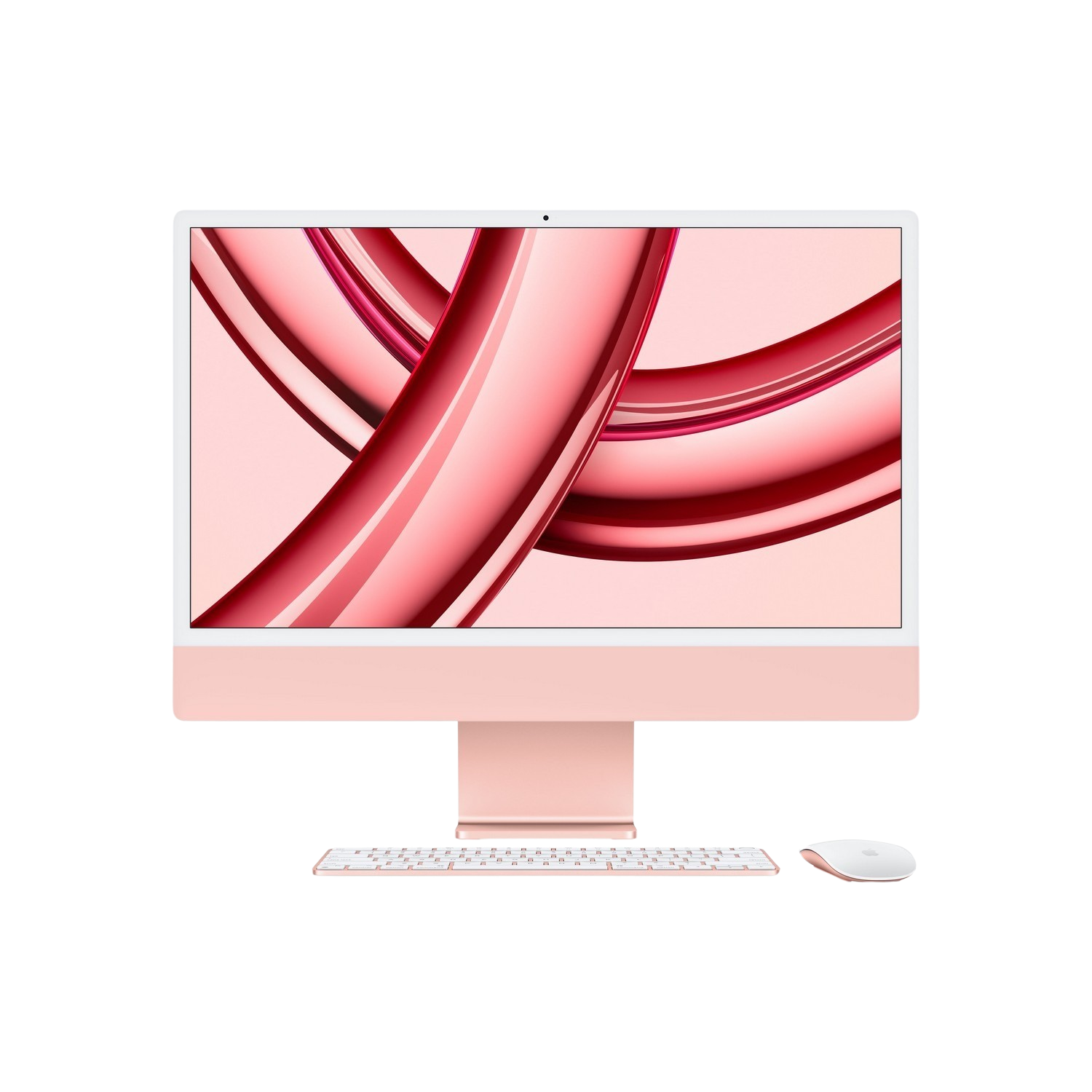 APPLE iMac 24" M3 512 GB Pink 2023 QWERTY (MQRU3)