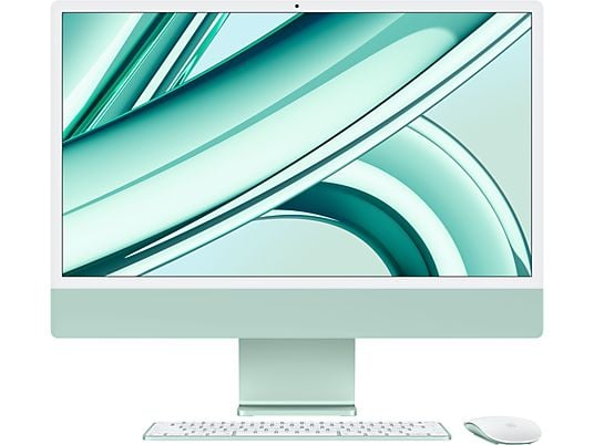 APPLE iMac (2023) M3 - All-in-One PC (24 ", 512 GB SSD, Green)
