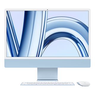 APPLE iMac (2023) M3 - All-in-One-PC (24 ", 256 GB SSD, Blue)