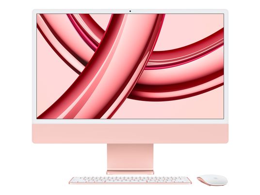 APPLE iMac (2023) M3 - All-in-One-PC (24 ", 256 GB SSD, Pink)