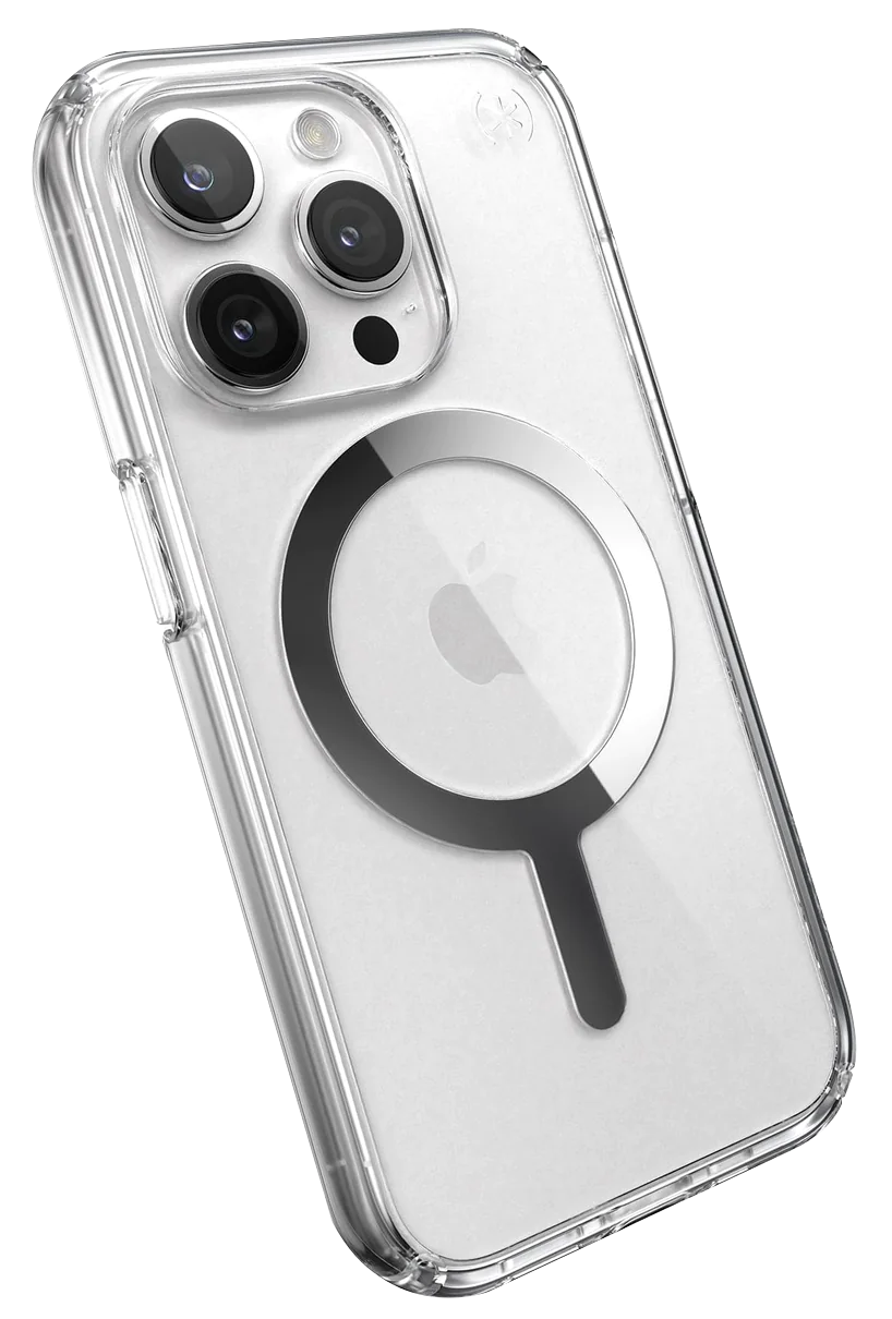 SPECK PERFECT CLEAR iPhone 15 Pro tok, körkörös védelemmel ellátott, áttetsző, MagSafe (150559-3240)