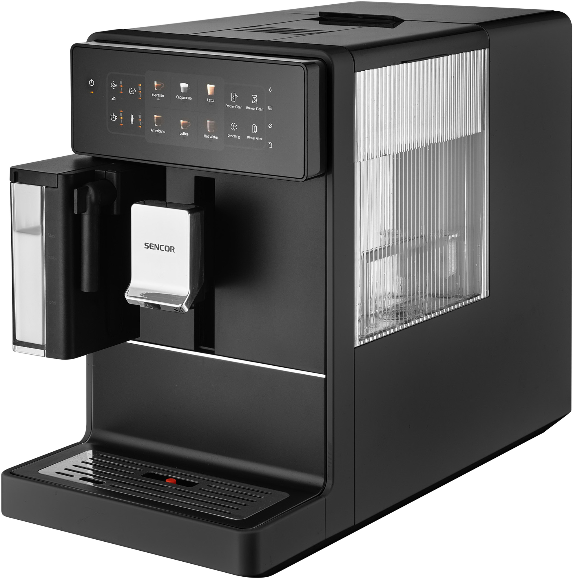 SENCOR SES 9300BK Automata kávéfőző, fekete