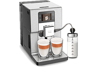 KRUPS EA877D Intuition Experience+ Tam Otomatik Espresso & Kahve Makinesi Metalik