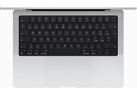APPLE MacBook Pro 14'', Chip M3, 8 CPU 10 GPU, 512GB, Argento