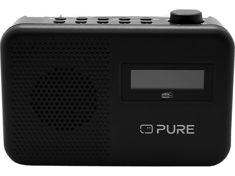 PURE Elan One2 Digitalradio, DAB+, FM, Bluetooth, Charocoal