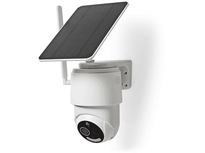 Nedis SmartLife, Außenkamera (Anzahl Kameras: 1, für Außen, Nachtsichtfunktion, Batteriebetrieb, Full-HD, Weiß) — Foto 5 von 5