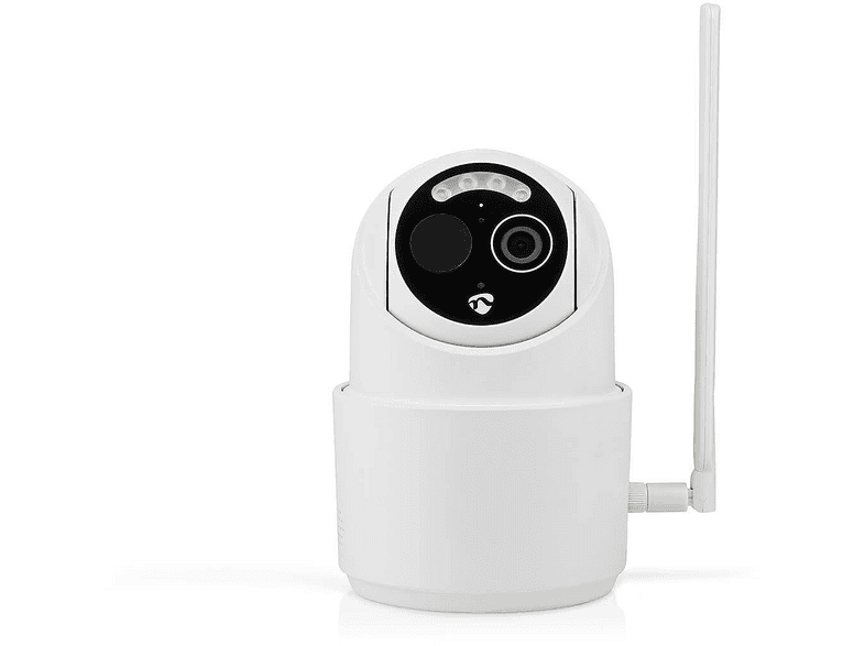 Nedis SmartLife, Außenkamera (Anzahl Kameras: 1, für Außen, Nachtsichtfunktion, Batteriebetrieb, Full-HD, Weiß) — Foto 3 von 5