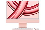 Apple iMac (2023), 24" Retina 4.5K, Chip M3, CPU de 8 núcleos, GPU de 10 núcleos, 8 GB RAM, 256GB SSD, macOS Sonoma, Rosa
