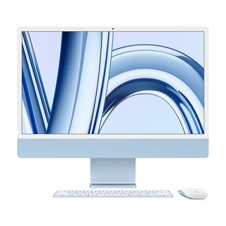 APPLE iMac 24", Chip M3, 8 CPU 10 GPU, 256GB Blu