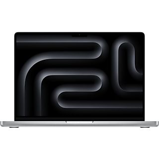 Apple MacBook Pro (2023), 14.2", Chip M3 Max, CPU de 14 núcleos, GPU de 30 núcleos, 36 GB RAM, SSD de 1TB, macOS, Plata