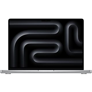 Apple MacBook Pro (2023) 14,2", Chip M3, CPU de 8 núcleos, GPU de 10 núcleos, 8 GB RAM, 512GB de SSD, macOS, Plata