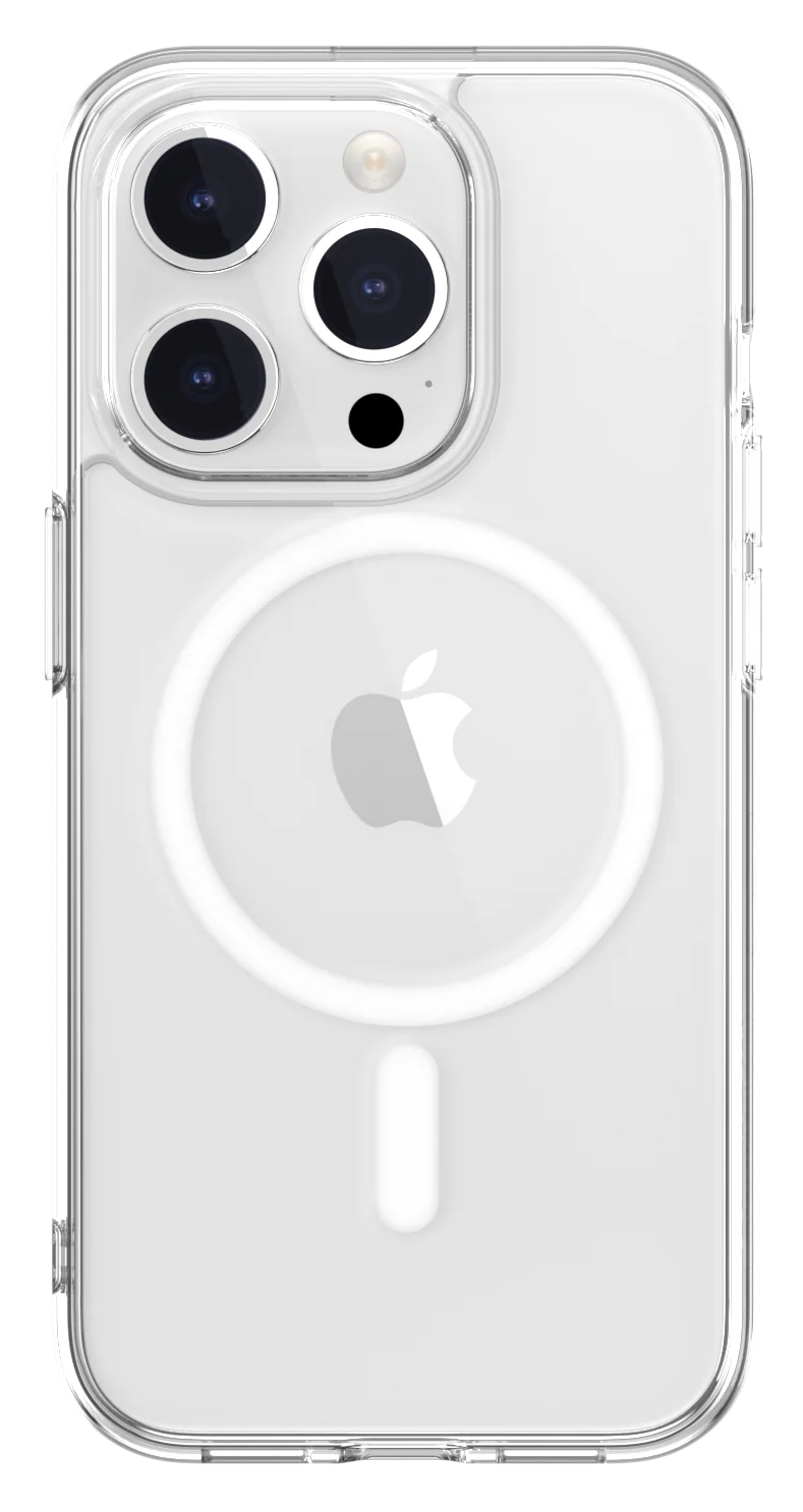 SWITCHEASY Crush M iPhone 15 Pro tok, áttetsző, MagSafe (SPH56P015TR23)