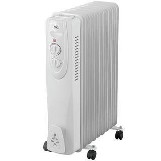 Mini radiador de aceite E352 HABITEX 700 W Con termostato regulable