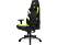 L33T E-Sport Pro Excellence, L - Chaise de jeu (Noir/Jaune)