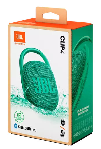 Głośnik Bluetooth JBL Clip 4 GRN Zielony