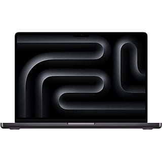 Laptop APPLE MacBook Pro 14 M3 Pro/18GB/512GB SSD/14C GPU/macOS Gwiezdna Czerń MRX33ZE/A