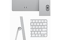 Komputer All-in-One APPLE iMac 24 Retina 4.5K M3/8GB/256GB SSD/8C GPU/macOS Srebrny MQR93ZE/A