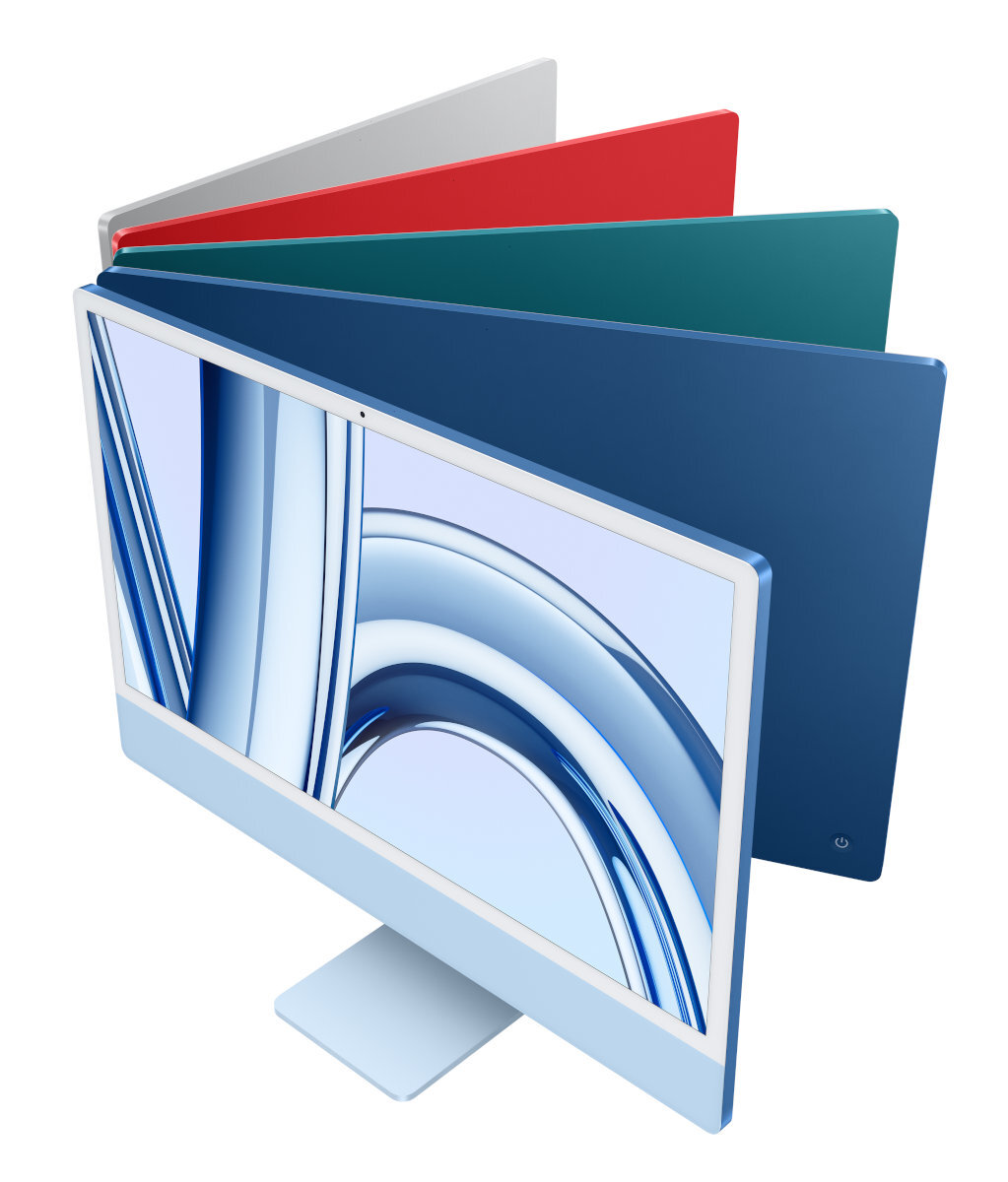 Komputer All-in-One APPLE iMac 24 Retina 4.5K M3/8GB/256GB SSD/8C GPU/macOS Zielony MQRA3ZE/A