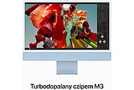 Komputer All-in-One APPLE iMac 24 Retina 4.5K M3/8GB/256GB SSD/8C GPU/macOS Niebieski MQRC3ZE/A