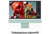 Komputer All-in-One APPLE iMac 24 Retina 4.5K M3/8GB/256GB SSD/10C GPU/macOS Zielony MQRN3ZE/A