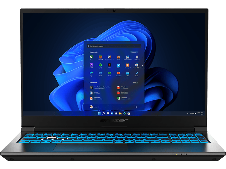 ERAZER Deputy P60 MD62588 NL 15.6 inch Intel Core i7 16 GB 512 GB GeForce RTX 4060