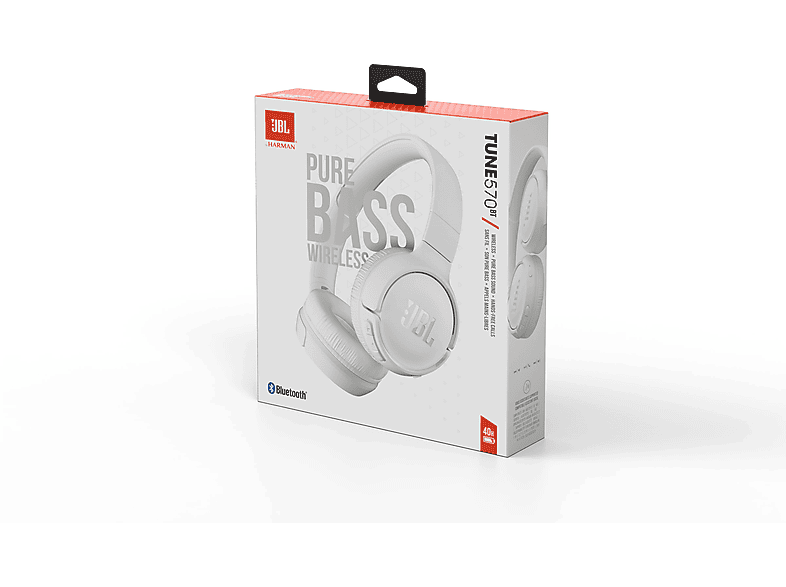 JBL Tune 570BT Bluetooth Kulak Üstü Kulaklık Beyaz_3