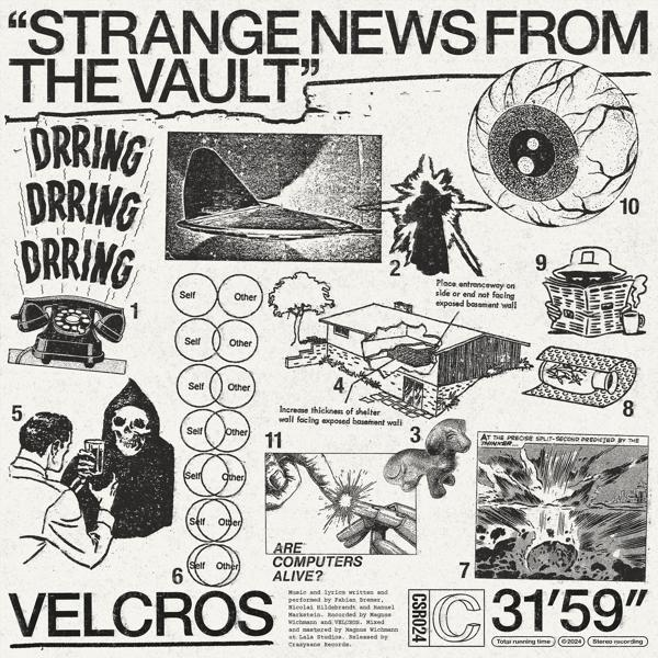 Velcros - strange from the news vault - (Vinyl)